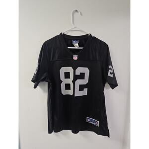 NFL Team Apparel PRO LINE Jersey Youth Medium Oakland Raiders #82 Jordy Nelson